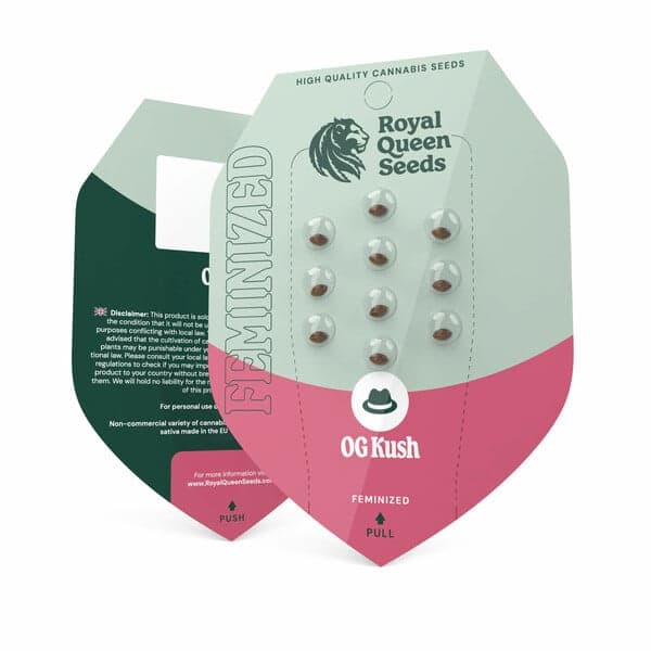 OG Kush Feminized Fast Version Marijuana Seeds | Crop King Seeds